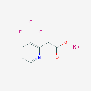 Potassium 2-(3-(trifluoromethyl)pyridin-2-yl)acetate