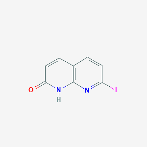 7-Iodo-1,8-naphthyridin-2(1H)-one