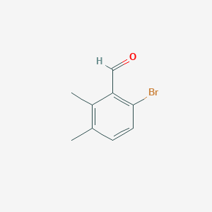 molecular formula C9H9BrO B13656916 6-Bromo-2,3-dimethylbenzaldehyde 