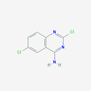 molecular formula C8H5Cl2N3 B13656935 2,6-Dichloroquinazolin-4-amine 