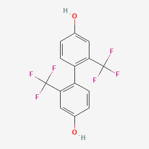 2,2'-Bis(trifluoromethyl)-1,1'-biphenyl-4,4'-diol