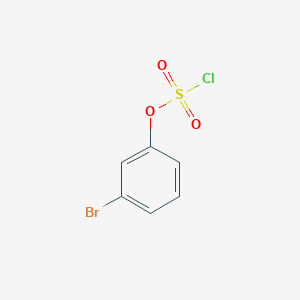 molecular formula C6H4BrClO3S B13657003 3-Bromophenyl chloranesulfonate 