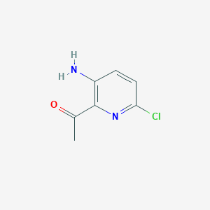 1-(3-Amino-6-chloropyridin-2-YL)ethanone