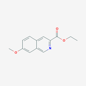 Ethyl 7-methoxyisoquinoline-3-carboxylate