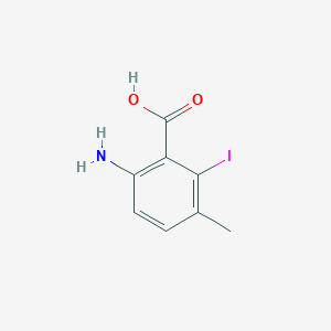 6-Amino-2-iodo-3-methylbenzoic acid