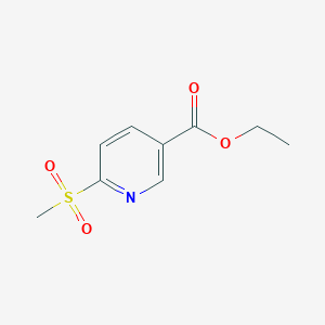 Ethyl 6-(methylsulfonyl)nicotinate