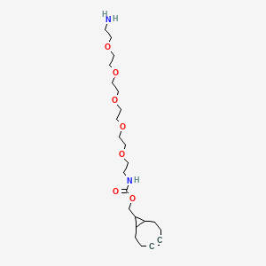 Bicyclo[6.1.0]non-4-yn-9-ylmethyl (17-amino-3,6,9,12,15-pentaoxaheptadecyl)carbamate