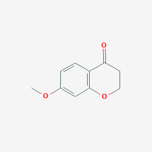 molecular formula C10H10O3 B1365715 7-Methoxy-4-chromanone CAS No. 42327-52-6