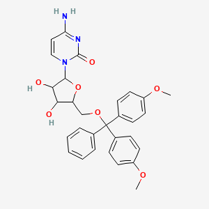 5'-O-[Bis(4-methoxyphenyl)phenylmethyl]cytidine