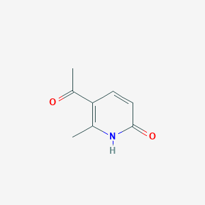molecular formula C8H9NO2 B1365734 5-乙酰基-6-甲基-2(1H)-吡啶酮 CAS No. 5220-65-5