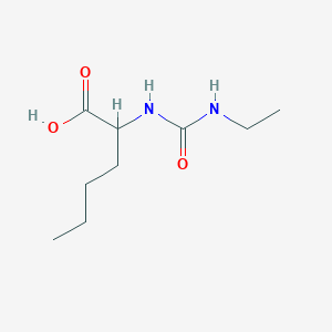 2-[(Ethylcarbamoyl)amino]hexanoic acid