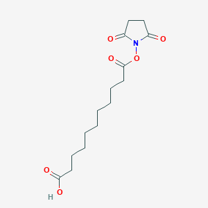 11-((2,5-Dioxopyrrolidin-1-yl)oxy)-11-oxoundecanoic acid