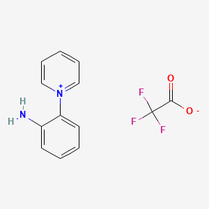 1-(2-Aminophenyl)pyridin-1-ium 2,2,2-trifluoroacetate