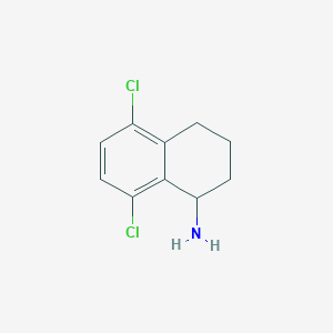 5,8-Dichloro-1,2,3,4-tetrahydronaphthalen-1-amine