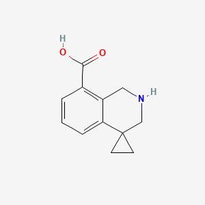 2',3'-Dihydro-1'H-spiro[cyclopropane-1,4'-isoquinoline]-8'-carboxylic acid