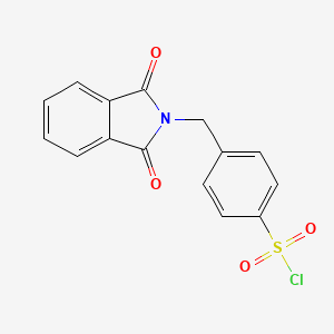 4-(1,3-Dioxo-1,3-dihydroisoindol-2-ylmethyl)benzenesulfonylchloride