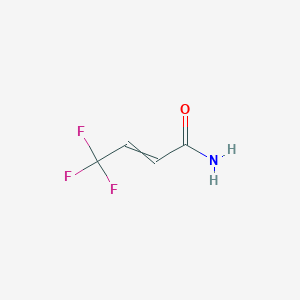 4,4,4-trifluorobut-2-enamide