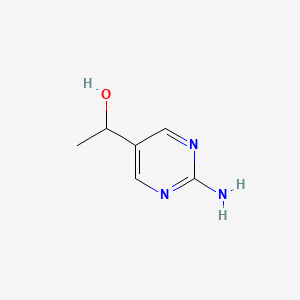 1-(2-Aminopyrimidin-5-yl)ethanol