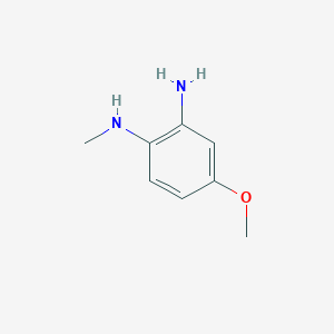 molecular formula C8H12N2O B1365759 4-methoxy-N1-methylbenzene-1,2-diamine CAS No. 3360-78-9