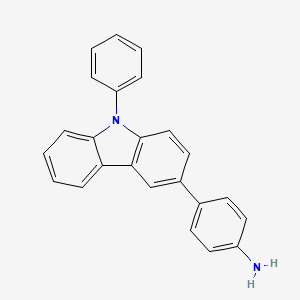 4-(9-Phenyl-9H-carbazol-3-yl)-phenylamine