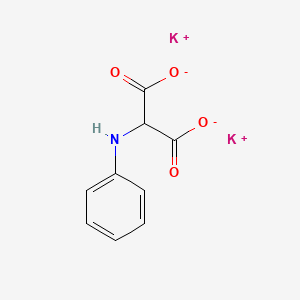 Dipotassium 2-(phenylamino)propanedioate