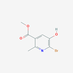 Methyl 6-bromo-5-hydroxy-2-methylnicotinate