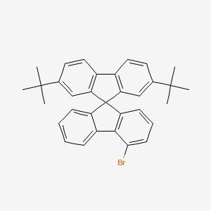 4'-Bromo-2,7-di-tert-butyl-9,9'-spirobi[fluorene]