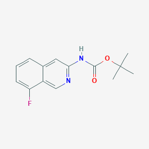 tert-Butyl (8-fluoroisoquinolin-3-yl)carbamate