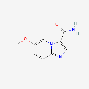 6-Methoxyimidazo[1,2-a]pyridine-3-carboxamide