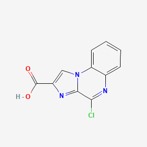 4-Chloroimidazo[1,2-a]quinoxaline-2-carboxylic acid