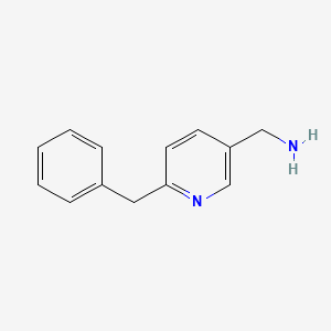 (6-Benzylpyridin-3-yl)methanamine