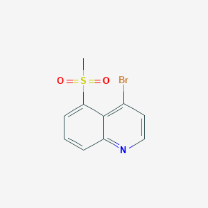 4-Bromo-5-(methylsulfonyl)quinoline