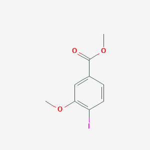 molecular formula C9H9IO3 B1365783 甲基4-碘-3-甲氧基苯甲酸酯 CAS No. 35387-92-9