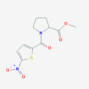 Methyl 1-(5-nitrothiophene-2-carbonyl)pyrrolidine-2-carboxylate