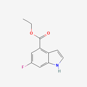 Ethyl 6-fluoro-1H-indole-4-carboxylate