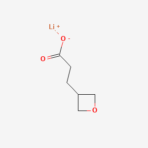 Lithium 3-(oxetan-3-YL)propanoate