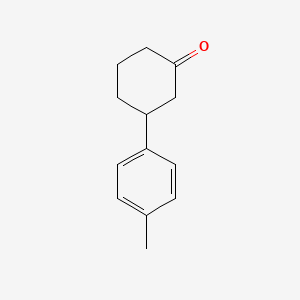 molecular formula C13H16O B1365801 3-(4-甲基苯基)环己酮 CAS No. 99495-15-5