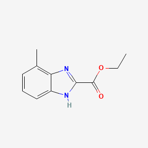 Ethyl 4-methyl-1H-benzo[d]imidazole-2-carboxylate