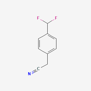 2-(4-(Difluoromethyl)phenyl)acetonitrile