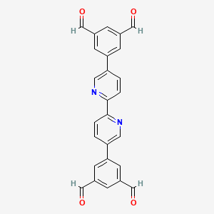 5,5'-([2,2'-Bipyridine]-5,5'-diyl)diisophthalaldehyde