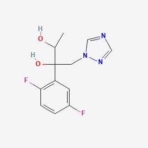 2-(2,5-Difluorophenyl)-1-(1,2,4-triazol-1-yl)butane-2,3-diol