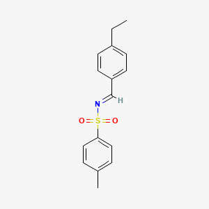 N-(4-Ethylbenzylidene)-4-methylbenzenesulfonamide