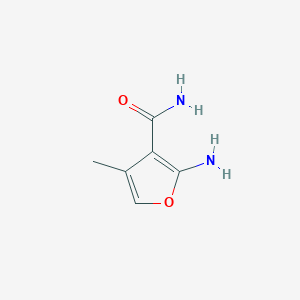 2-Amino-4-methylfuran-3-carboxamide