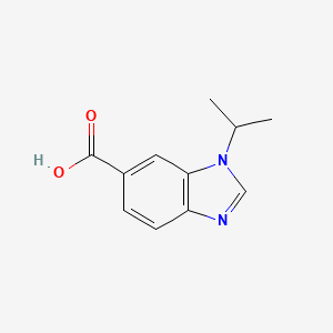 1-(propan-2-yl)-1H-1,3-benzodiazole-6-carboxylic acid