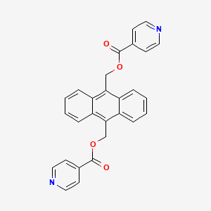 Anthracene-9,10-diylbis(methylene) diisonicotinate