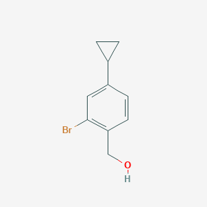 (2-Bromo-4-cyclopropylphenyl)methanol