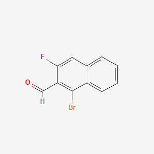 1-Bromo-3-fluoro-2-naphthaldehyde