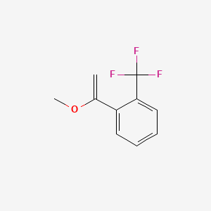 1-(1-Methoxyvinyl)-2-(trifluoromethyl)benzene