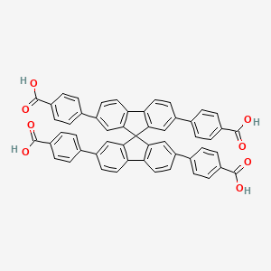 molecular formula C53H32O8 B13658447 4,4',4