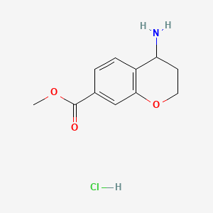 Methyl 4-aminochromane-7-carboxylate hydrochloride